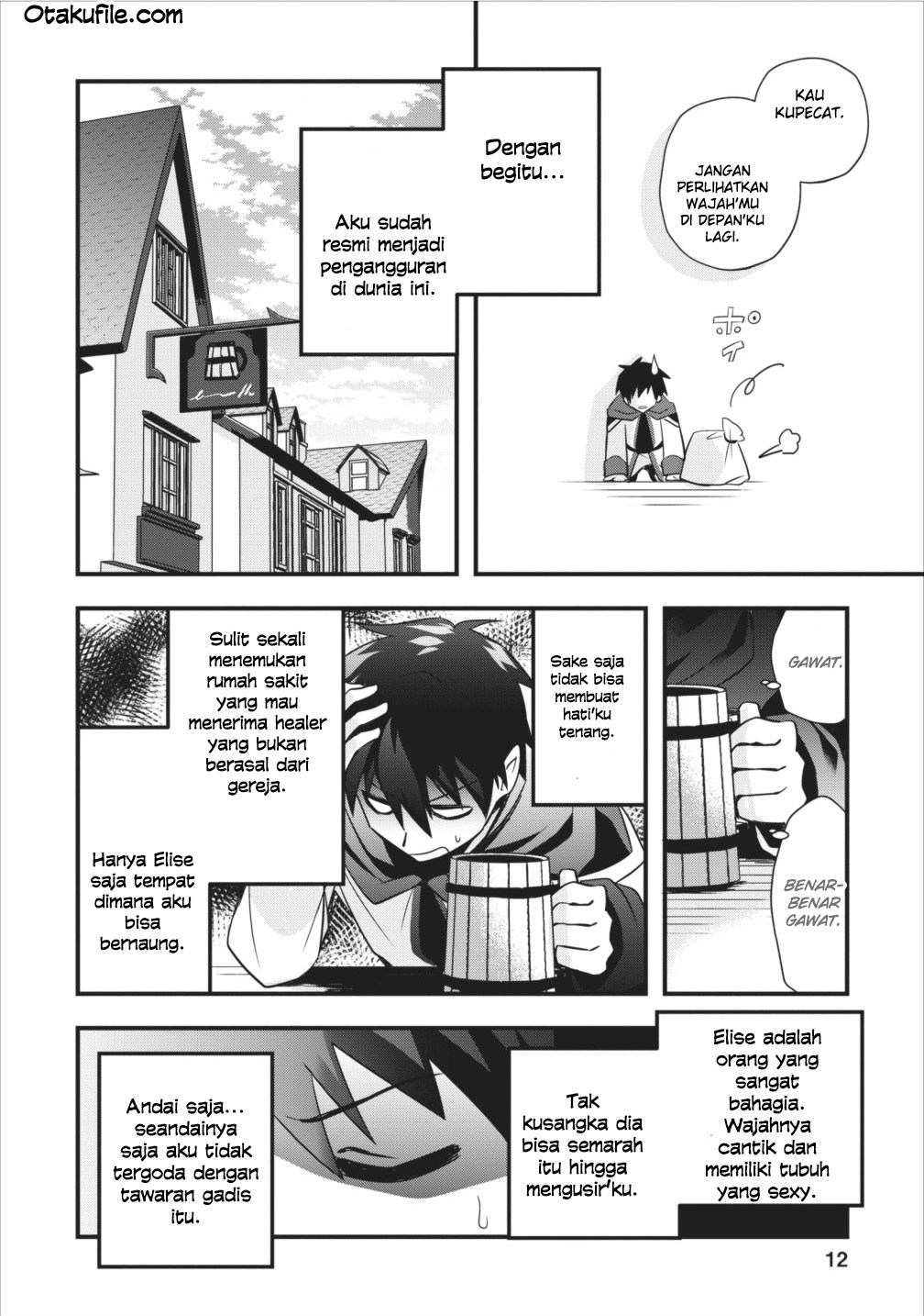 Isekai no Meikyuu Toshi de Chiyu Mahoutsukai Yattemasu chapter 1
