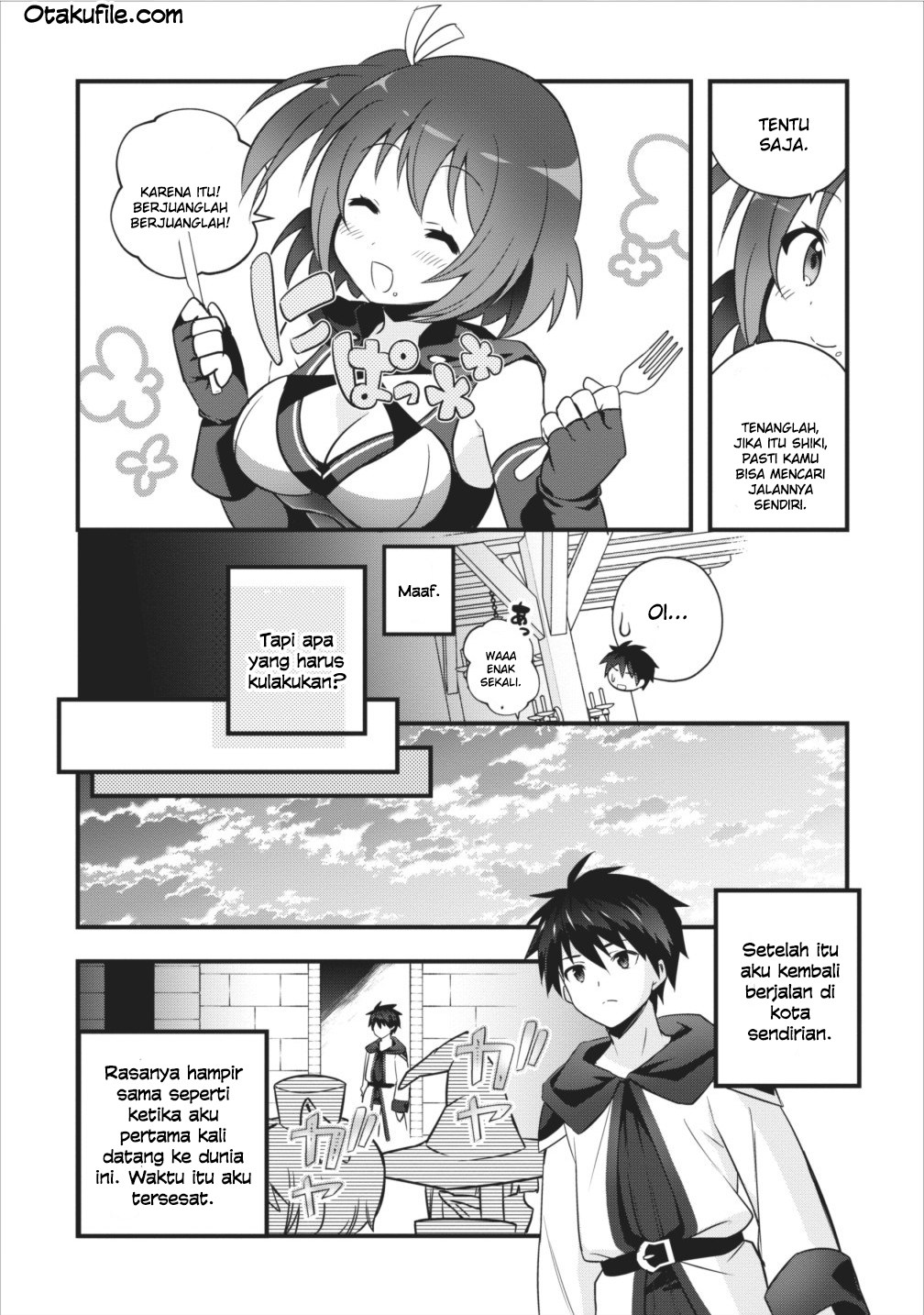 Isekai no Meikyuu Toshi de Chiyu Mahoutsukai Yattemasu chapter 1