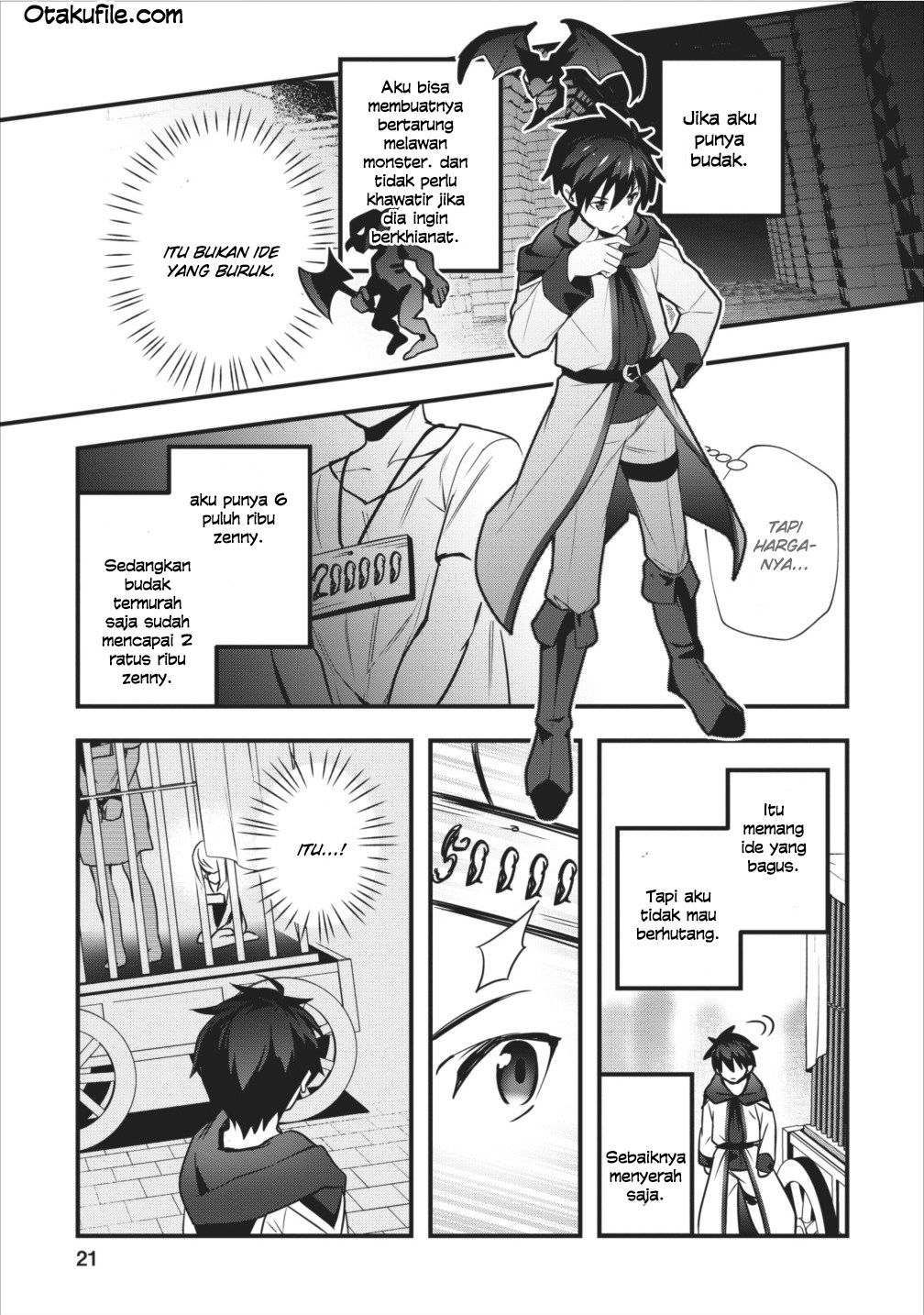 Isekai no Meikyuu Toshi de Chiyu Mahoutsukai Yattemasu chapter 1