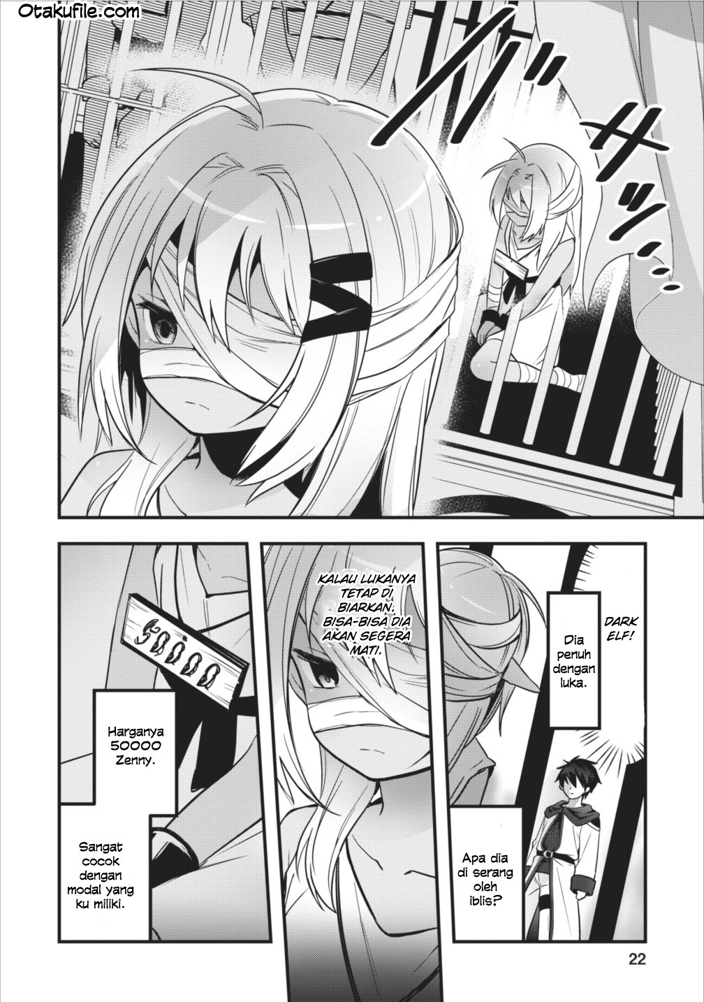 Isekai no Meikyuu Toshi de Chiyu Mahoutsukai Yattemasu chapter 1