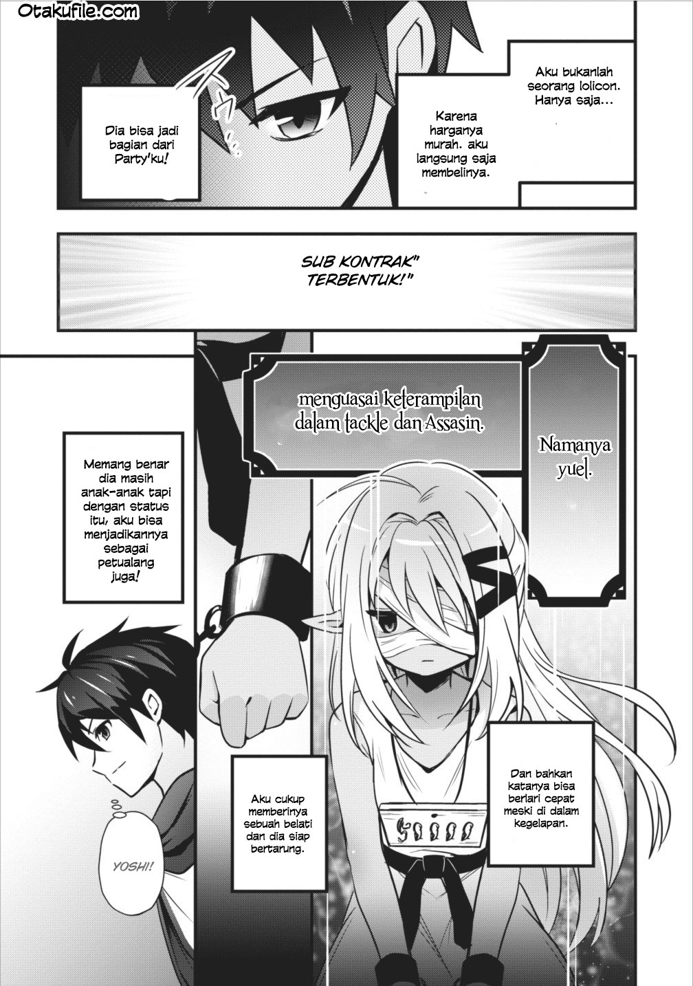 Isekai no Meikyuu Toshi de Chiyu Mahoutsukai Yattemasu chapter 1