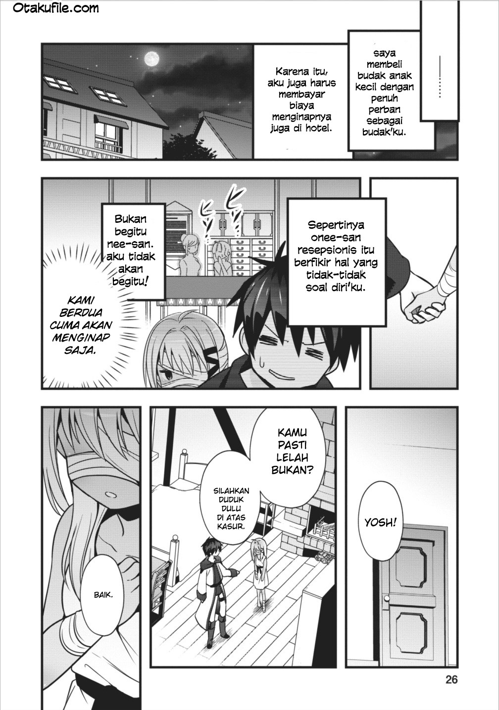 Isekai no Meikyuu Toshi de Chiyu Mahoutsukai Yattemasu chapter 1