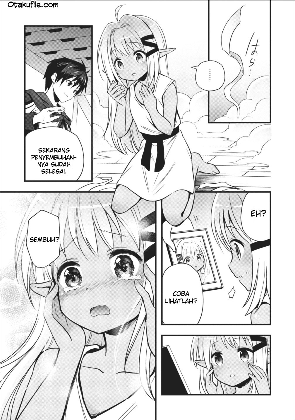 Isekai no Meikyuu Toshi de Chiyu Mahoutsukai Yattemasu chapter 1