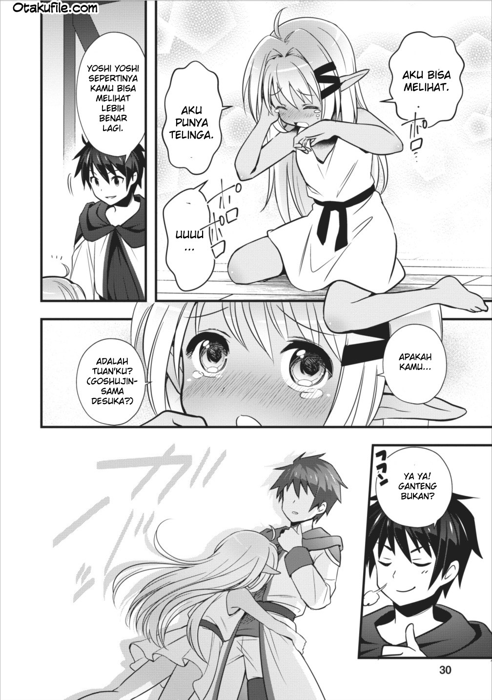 Isekai no Meikyuu Toshi de Chiyu Mahoutsukai Yattemasu chapter 1