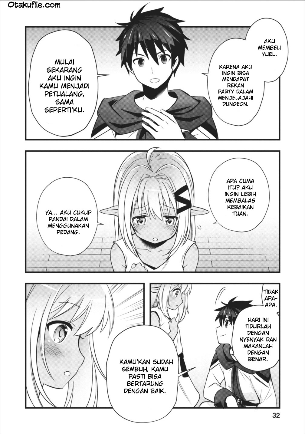 Isekai no Meikyuu Toshi de Chiyu Mahoutsukai Yattemasu chapter 1