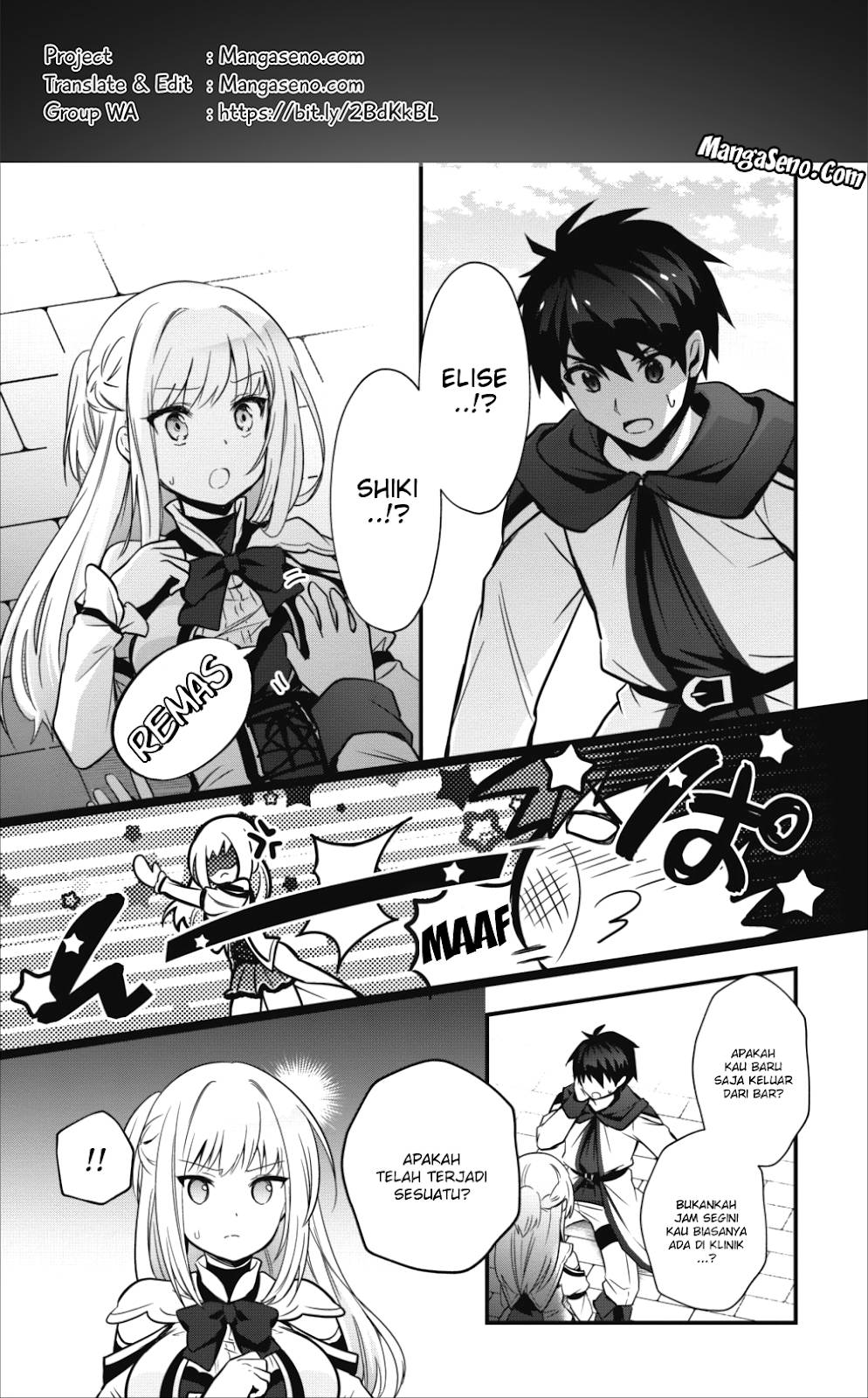 Isekai no Meikyuu Toshi de Chiyu Mahoutsukai Yattemasu chapter 4