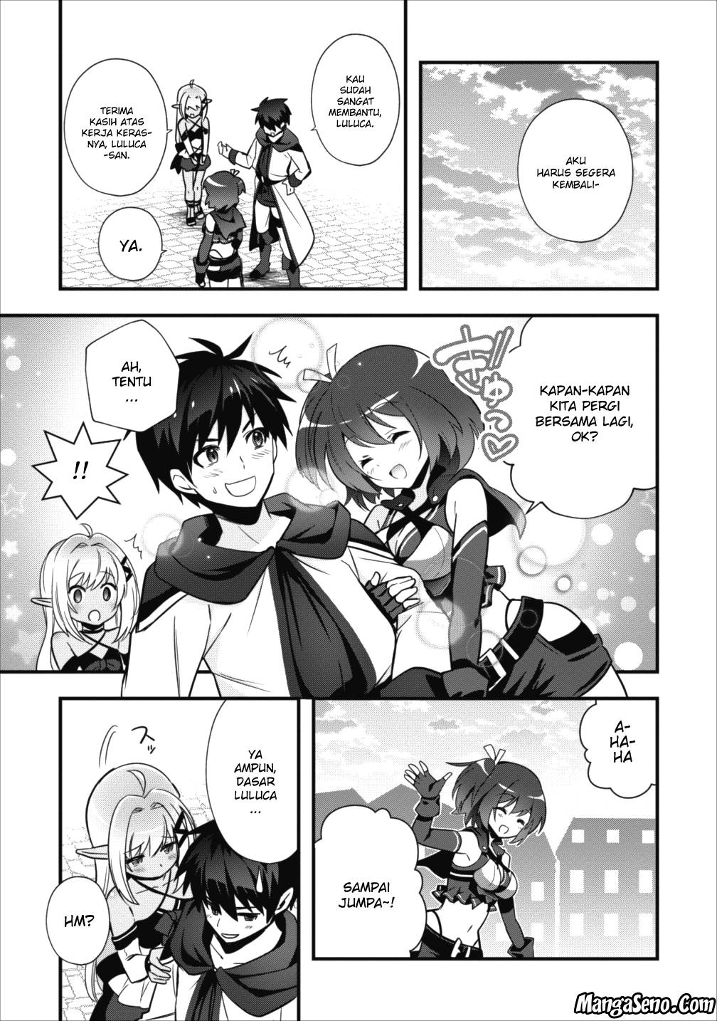 Isekai no Meikyuu Toshi de Chiyu Mahoutsukai Yattemasu chapter 4