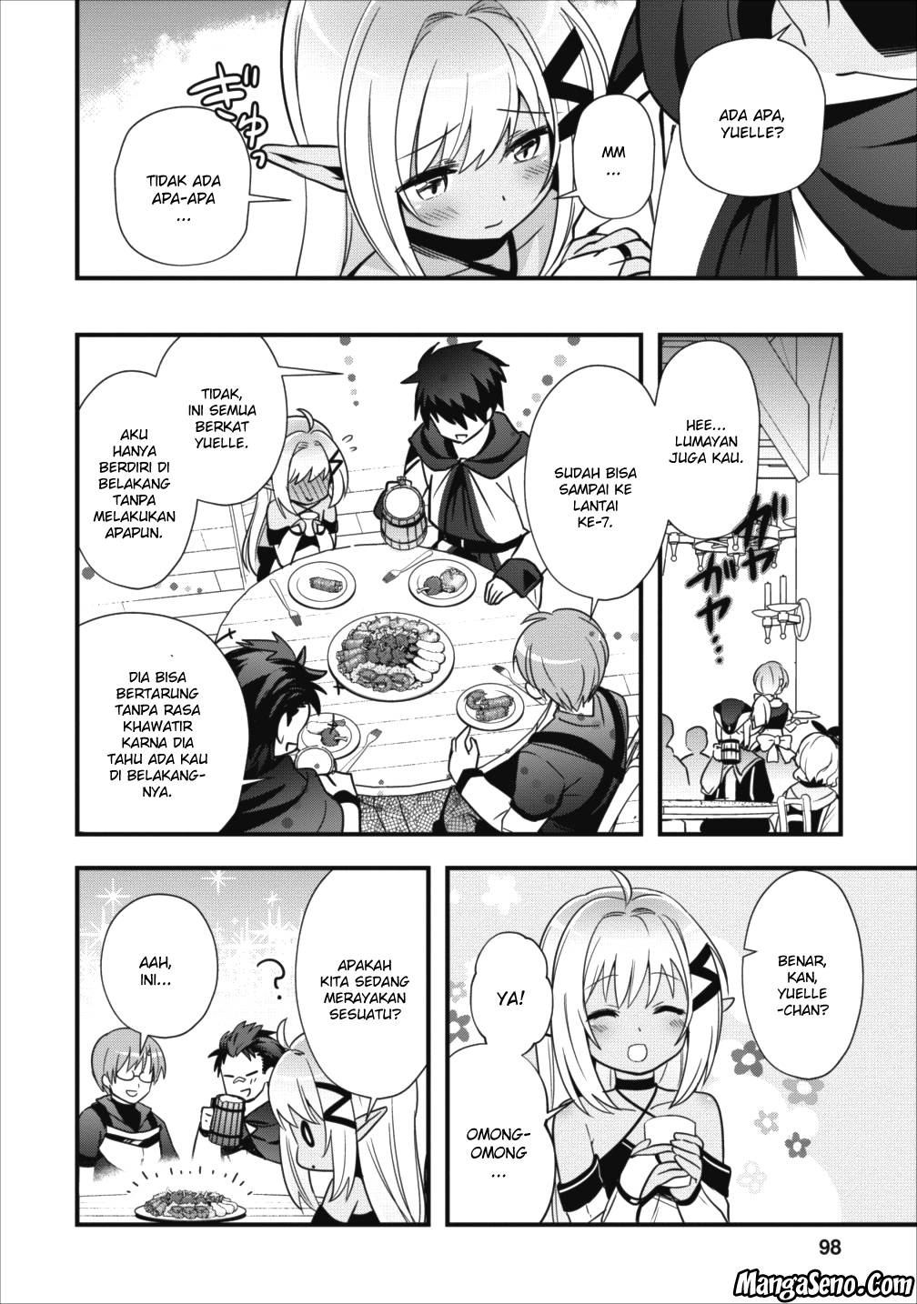 Isekai no Meikyuu Toshi de Chiyu Mahoutsukai Yattemasu chapter 4