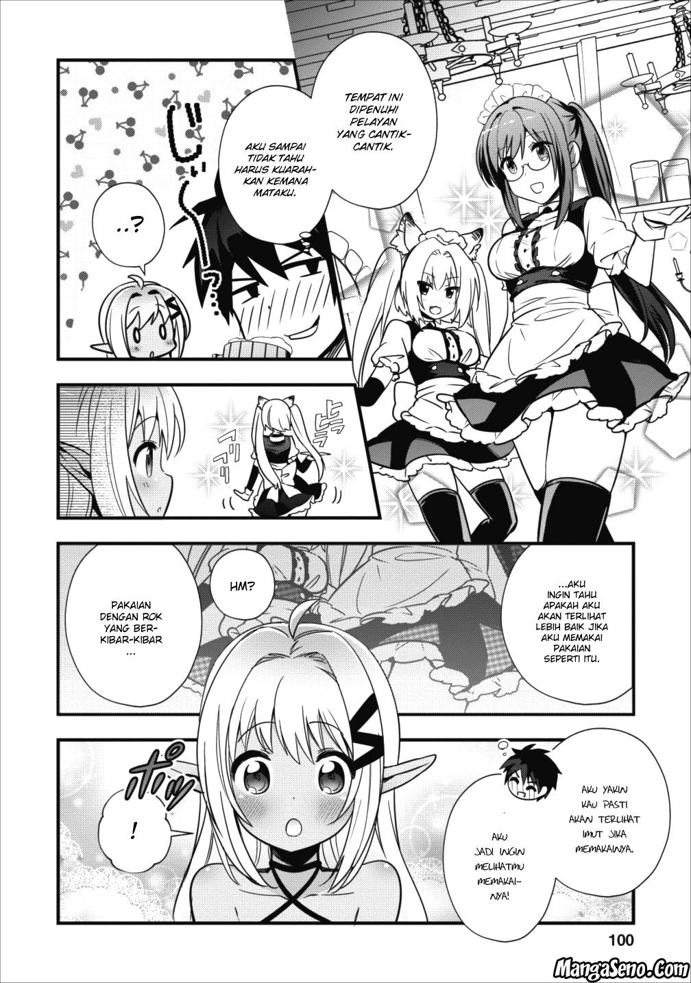 Isekai no Meikyuu Toshi de Chiyu Mahoutsukai Yattemasu chapter 4