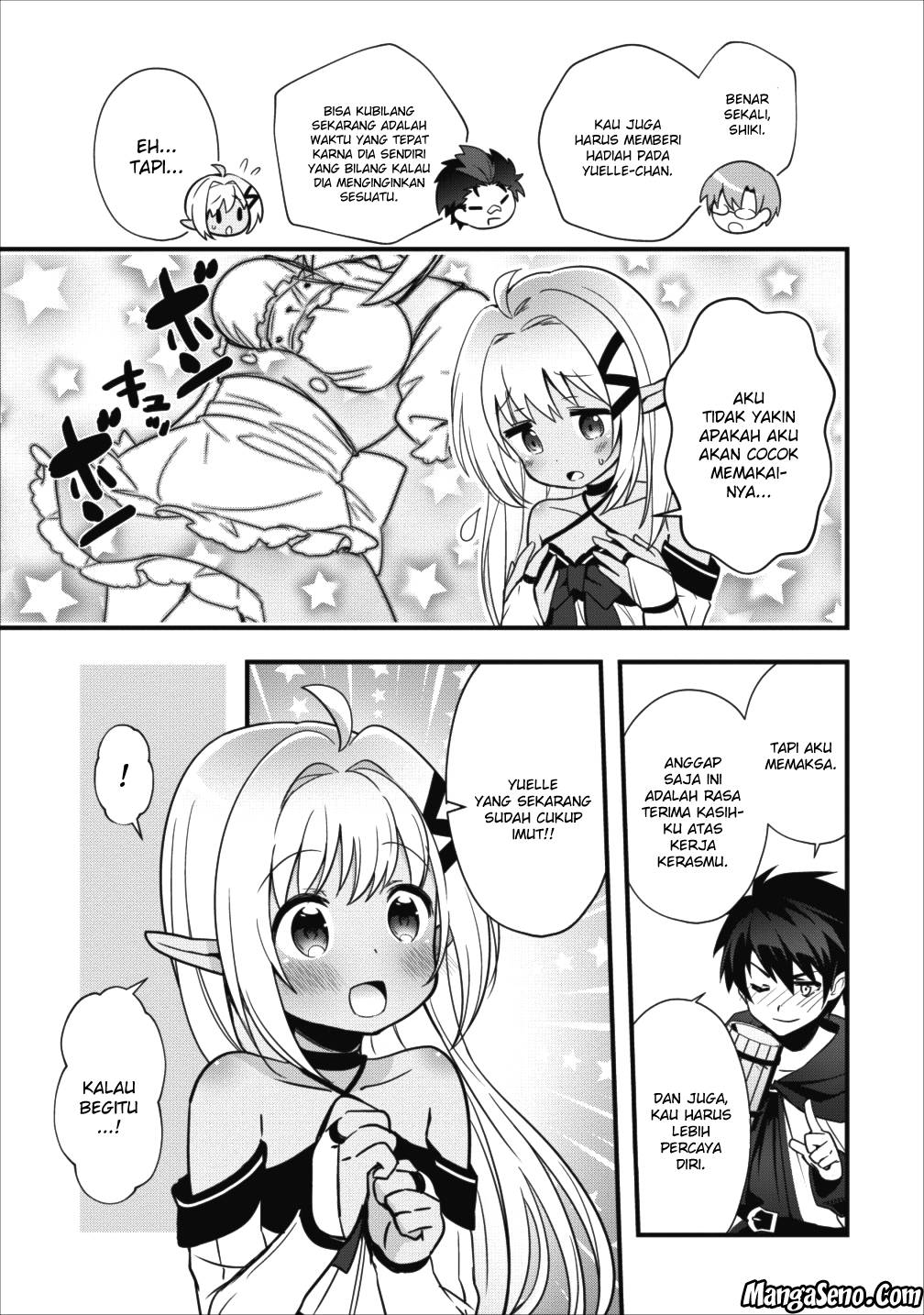Isekai no Meikyuu Toshi de Chiyu Mahoutsukai Yattemasu chapter 4