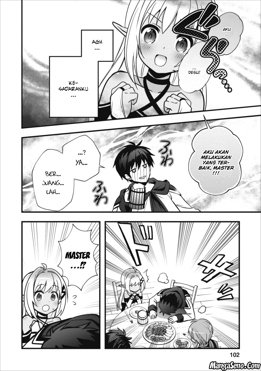 Isekai no Meikyuu Toshi de Chiyu Mahoutsukai Yattemasu chapter 4