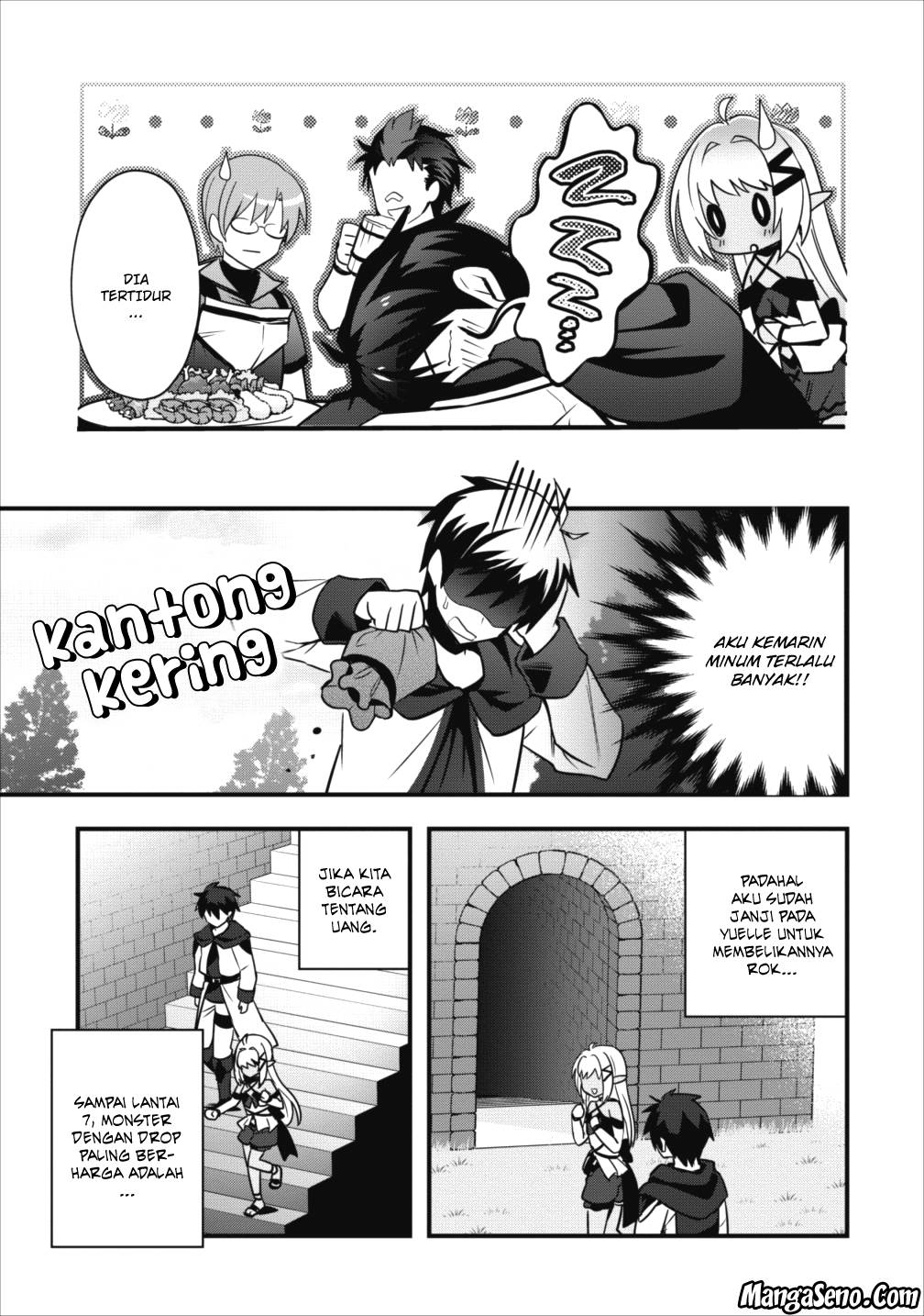 Isekai no Meikyuu Toshi de Chiyu Mahoutsukai Yattemasu chapter 4