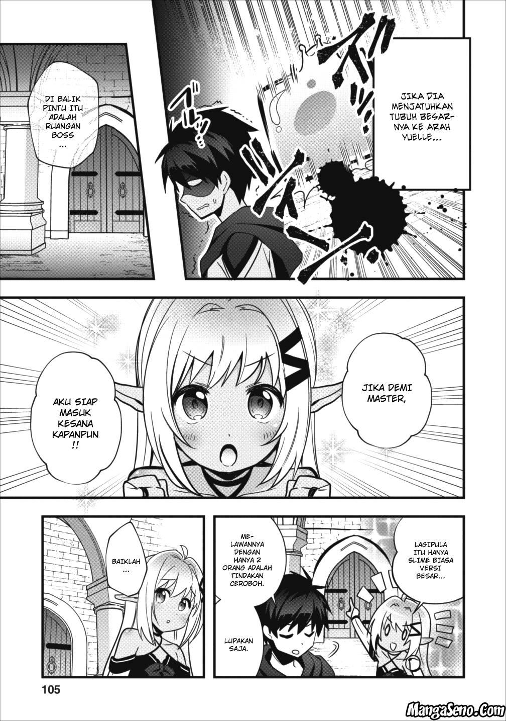 Isekai no Meikyuu Toshi de Chiyu Mahoutsukai Yattemasu chapter 4