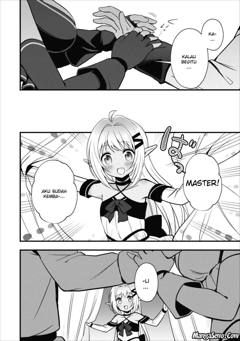 Isekai no Meikyuu Toshi de Chiyu Mahoutsukai Yattemasu chapter 4