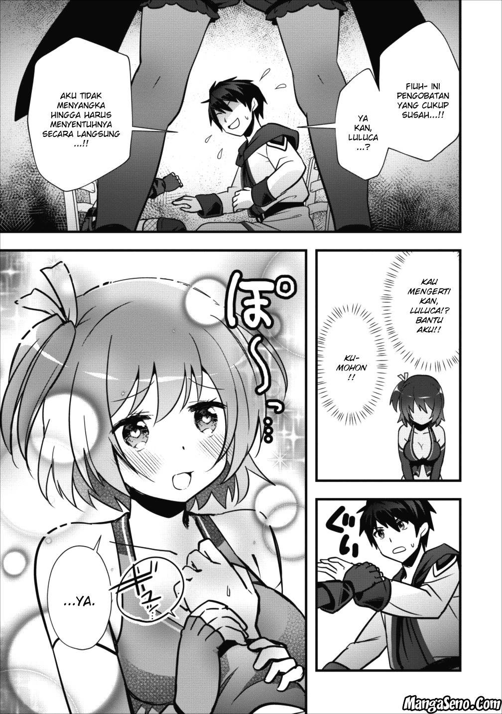Isekai no Meikyuu Toshi de Chiyu Mahoutsukai Yattemasu chapter 4