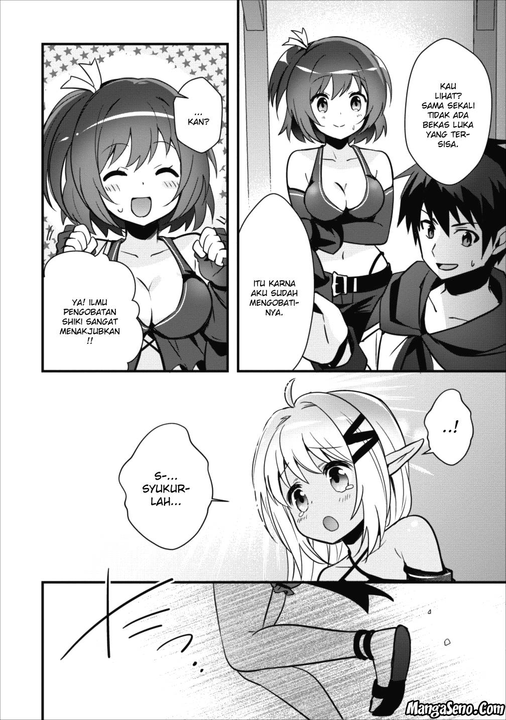 Isekai no Meikyuu Toshi de Chiyu Mahoutsukai Yattemasu chapter 4
