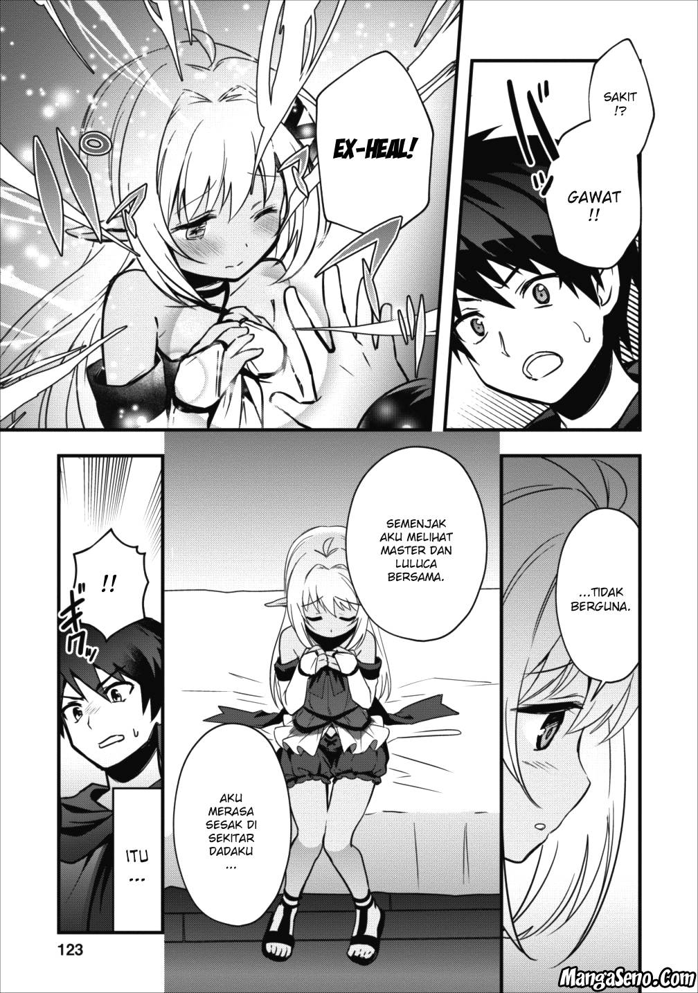 Isekai no Meikyuu Toshi de Chiyu Mahoutsukai Yattemasu chapter 4