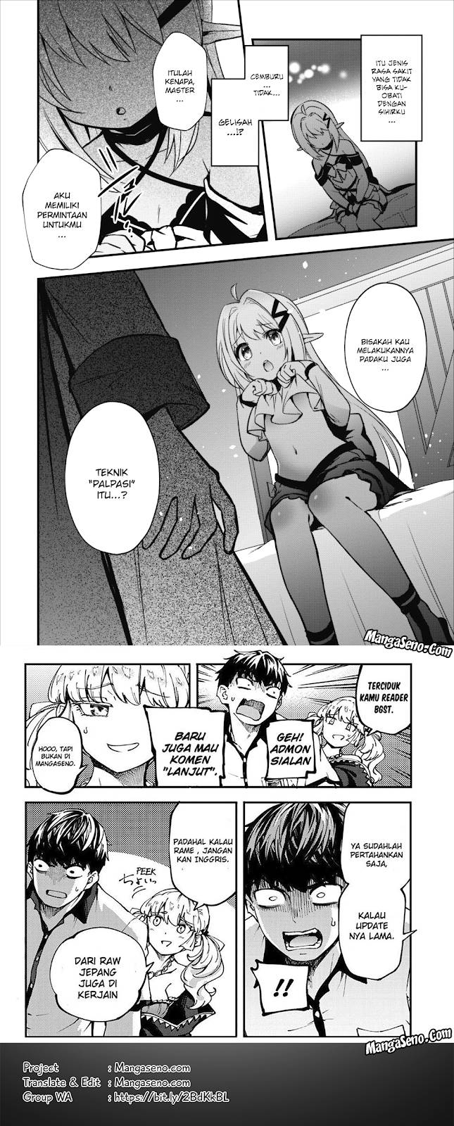 Isekai no Meikyuu Toshi de Chiyu Mahoutsukai Yattemasu chapter 4