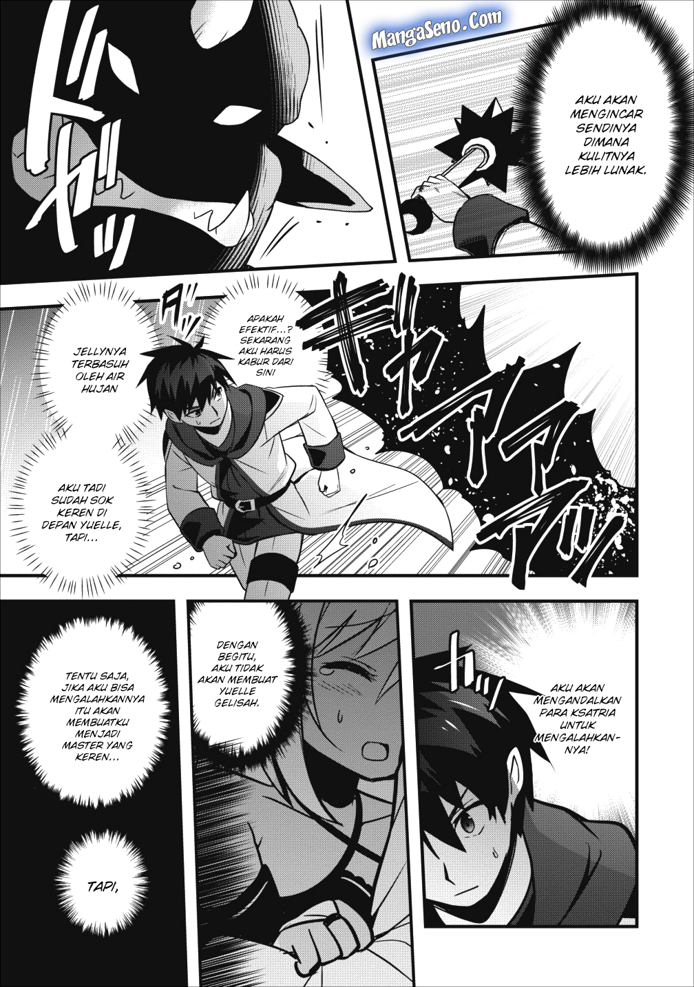 Isekai no Meikyuu Toshi de Chiyu Mahoutsukai Yattemasu chapter 10