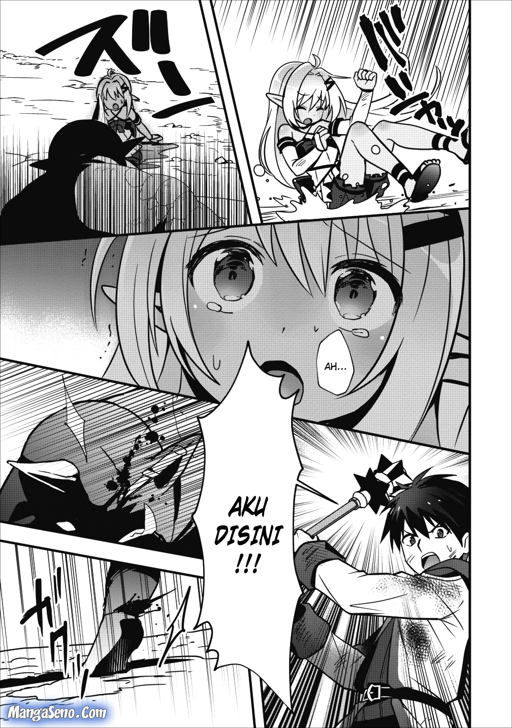 Isekai no Meikyuu Toshi de Chiyu Mahoutsukai Yattemasu chapter 10