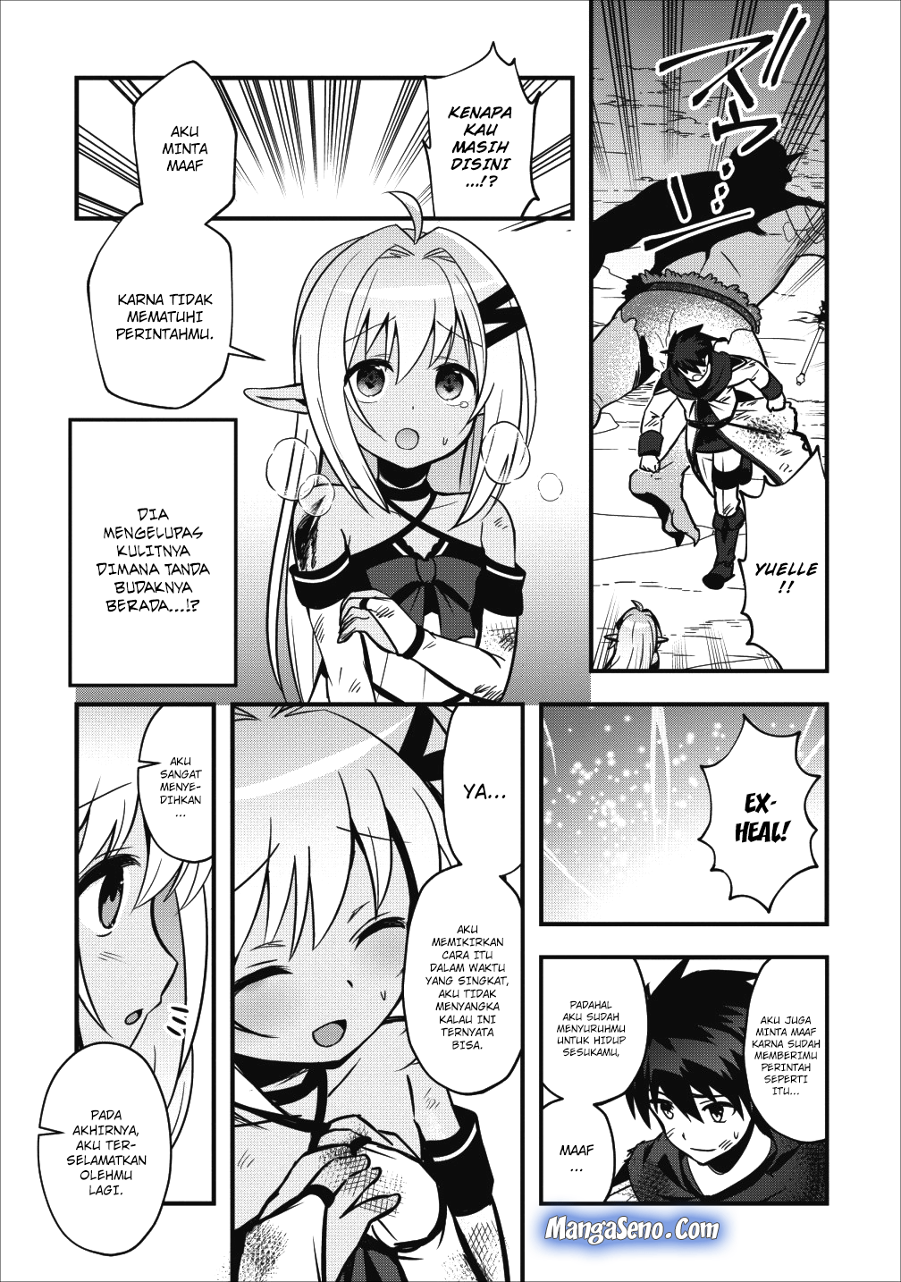 Isekai no Meikyuu Toshi de Chiyu Mahoutsukai Yattemasu chapter 10