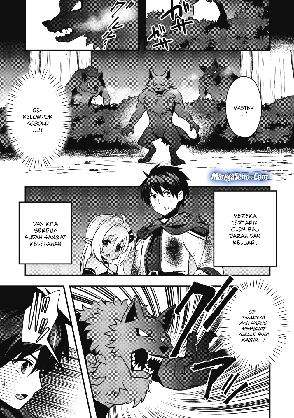 Isekai no Meikyuu Toshi de Chiyu Mahoutsukai Yattemasu chapter 10