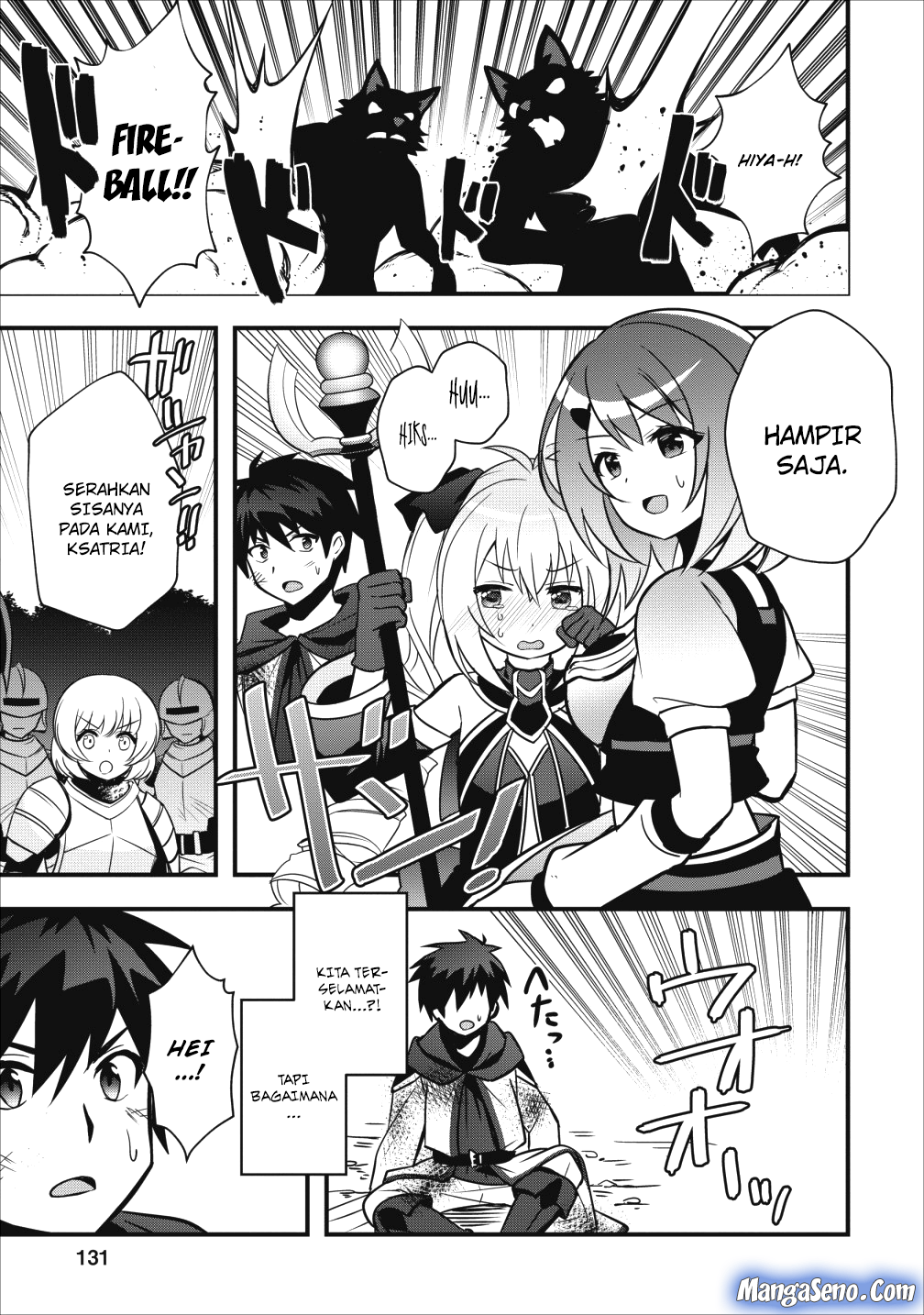 Isekai no Meikyuu Toshi de Chiyu Mahoutsukai Yattemasu chapter 10