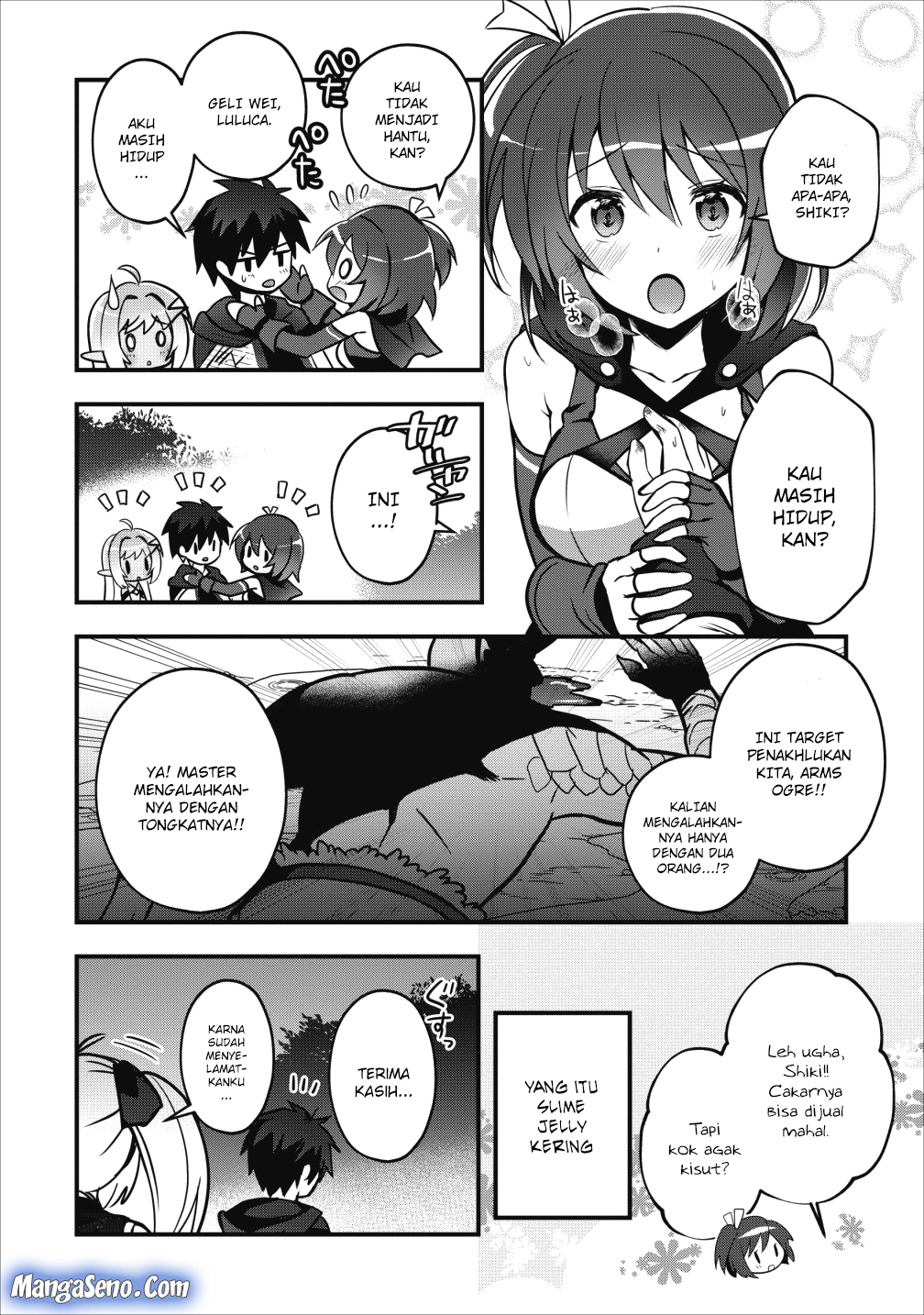 Isekai no Meikyuu Toshi de Chiyu Mahoutsukai Yattemasu chapter 10