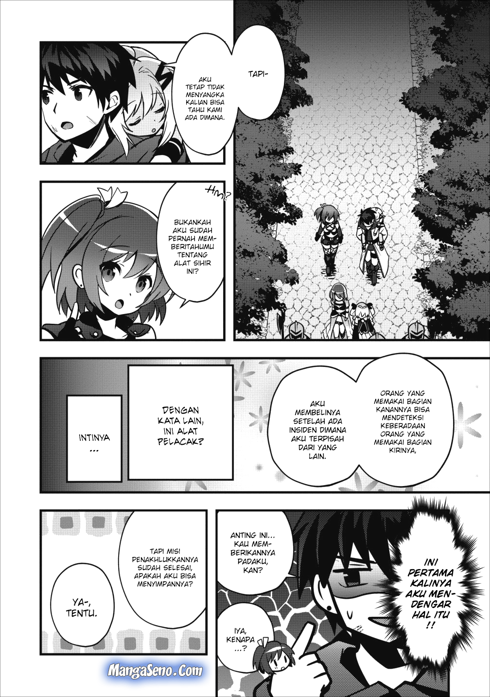 Isekai no Meikyuu Toshi de Chiyu Mahoutsukai Yattemasu chapter 10