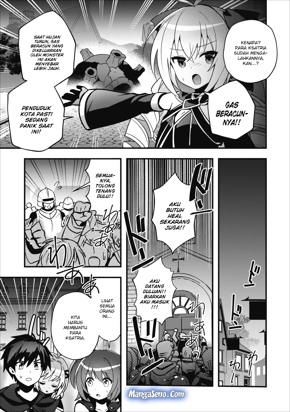 Isekai no Meikyuu Toshi de Chiyu Mahoutsukai Yattemasu chapter 10