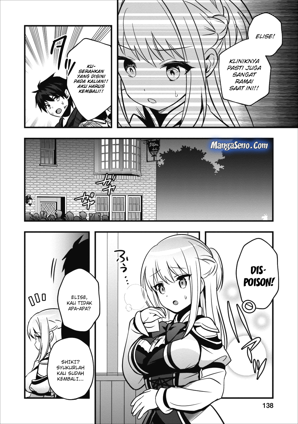 Isekai no Meikyuu Toshi de Chiyu Mahoutsukai Yattemasu chapter 10