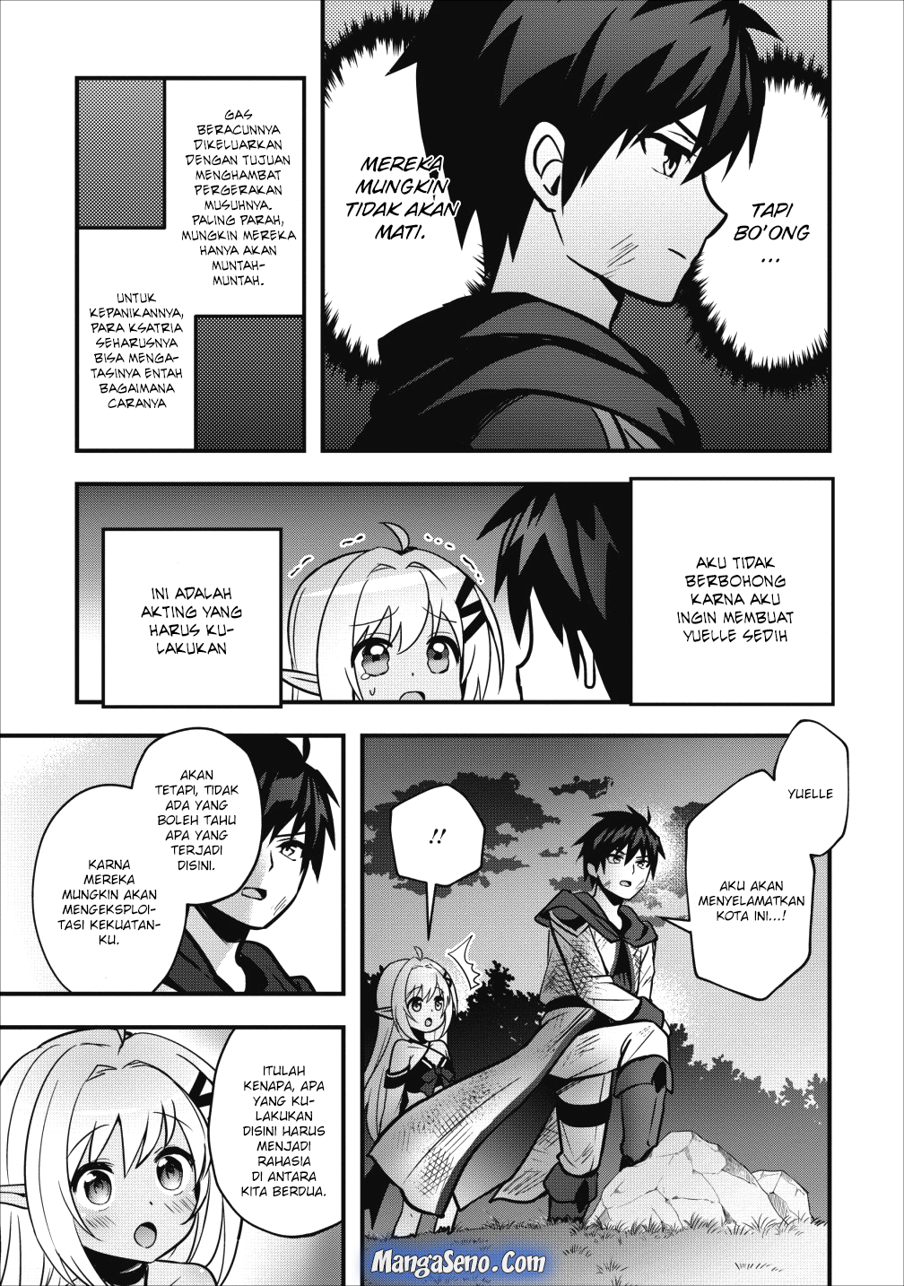 Isekai no Meikyuu Toshi de Chiyu Mahoutsukai Yattemasu chapter 10