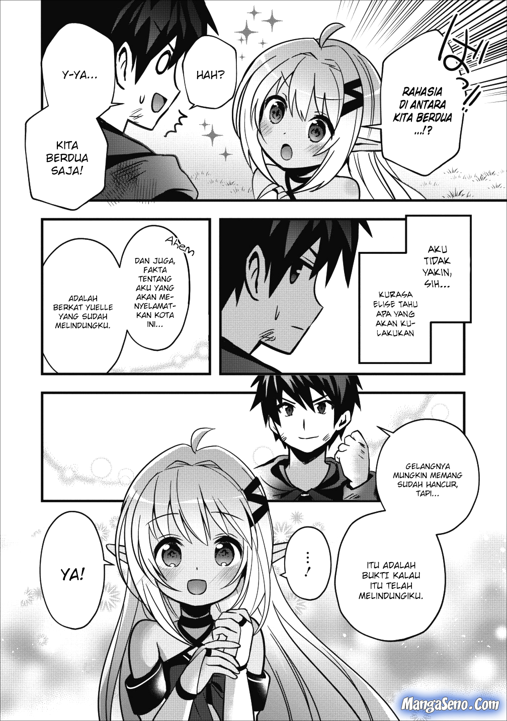 Isekai no Meikyuu Toshi de Chiyu Mahoutsukai Yattemasu chapter 10