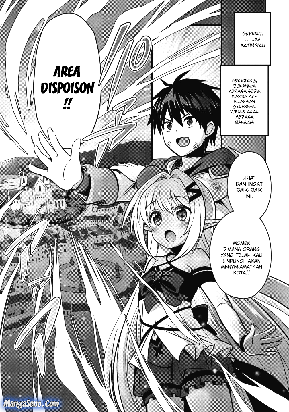 Isekai no Meikyuu Toshi de Chiyu Mahoutsukai Yattemasu chapter 10