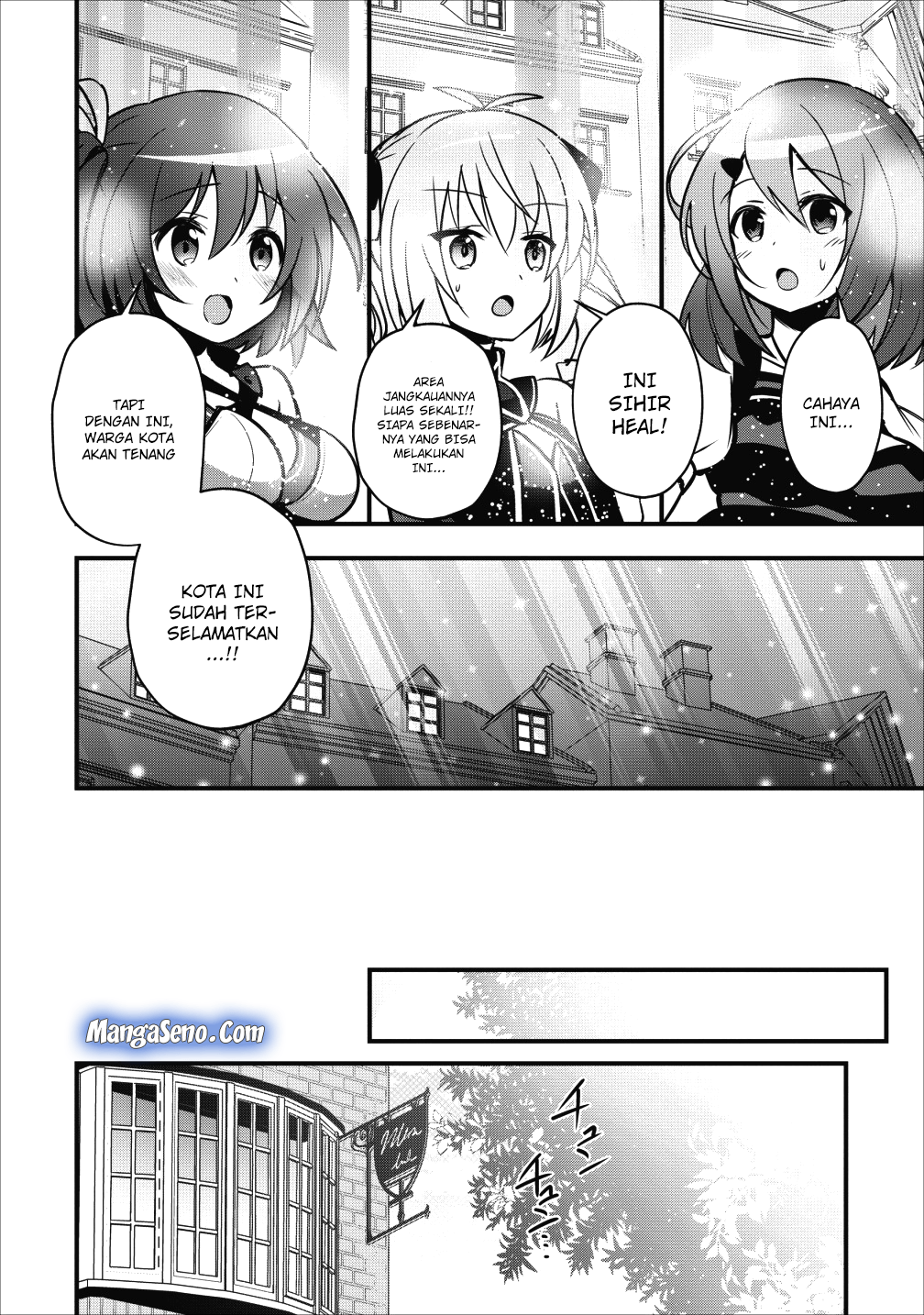 Isekai no Meikyuu Toshi de Chiyu Mahoutsukai Yattemasu chapter 10