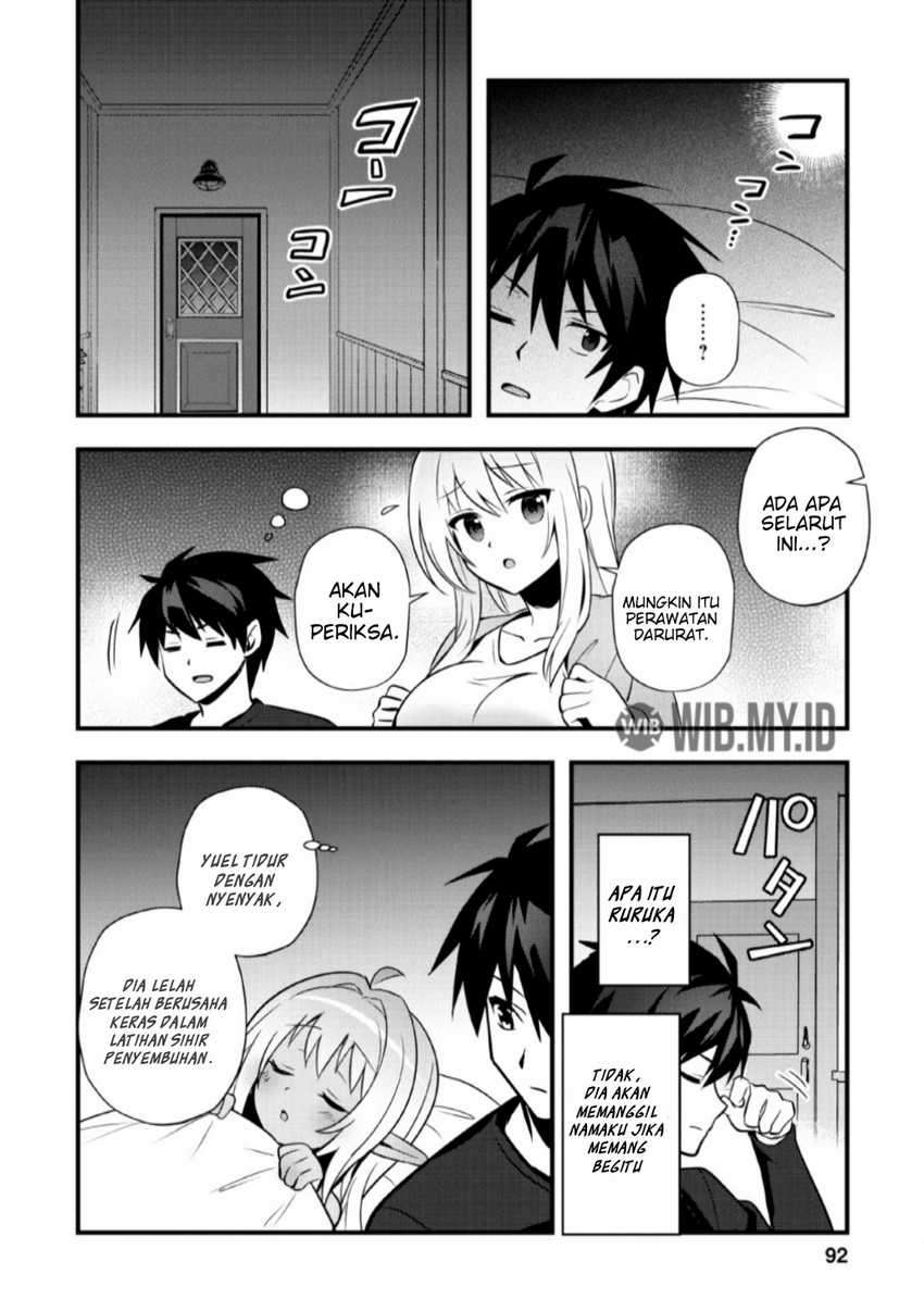 Isekai no Meikyuu Toshi de Chiyu Mahoutsukai Yattemasu chapter 18