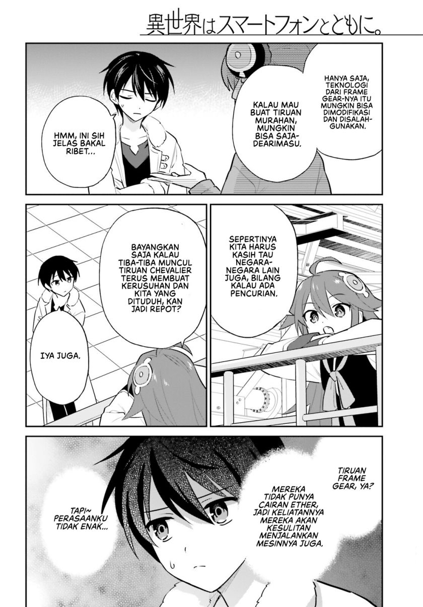 Isekai wa Smartphone to Tomo ni. chapter 101