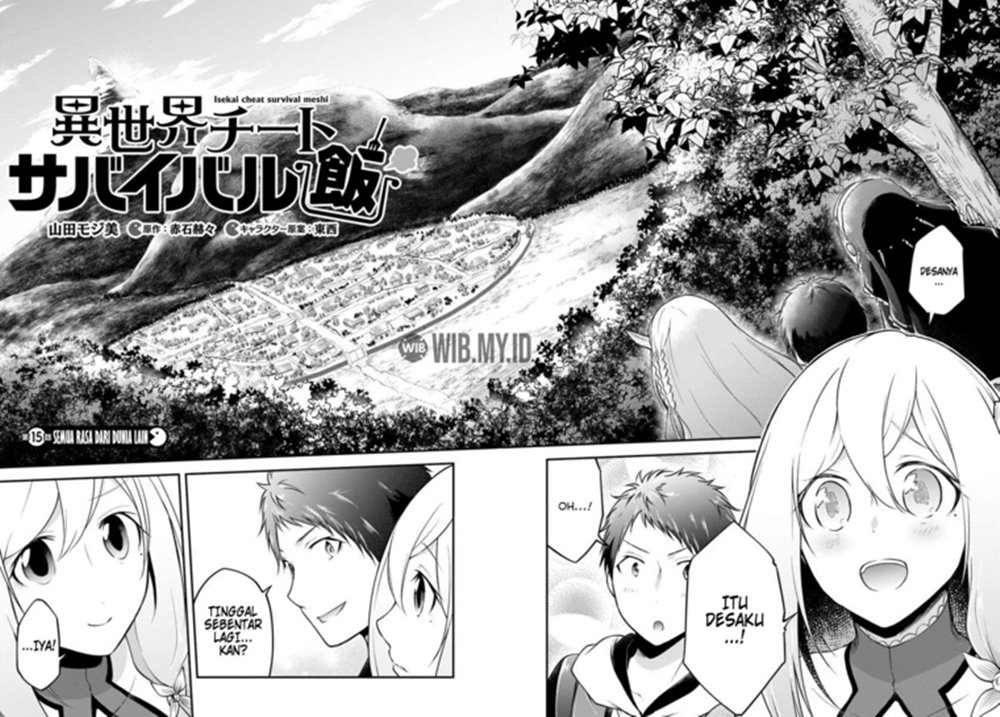 Isekai Cheat Survival Meshi Chapter 15 Bahasa Indonesia