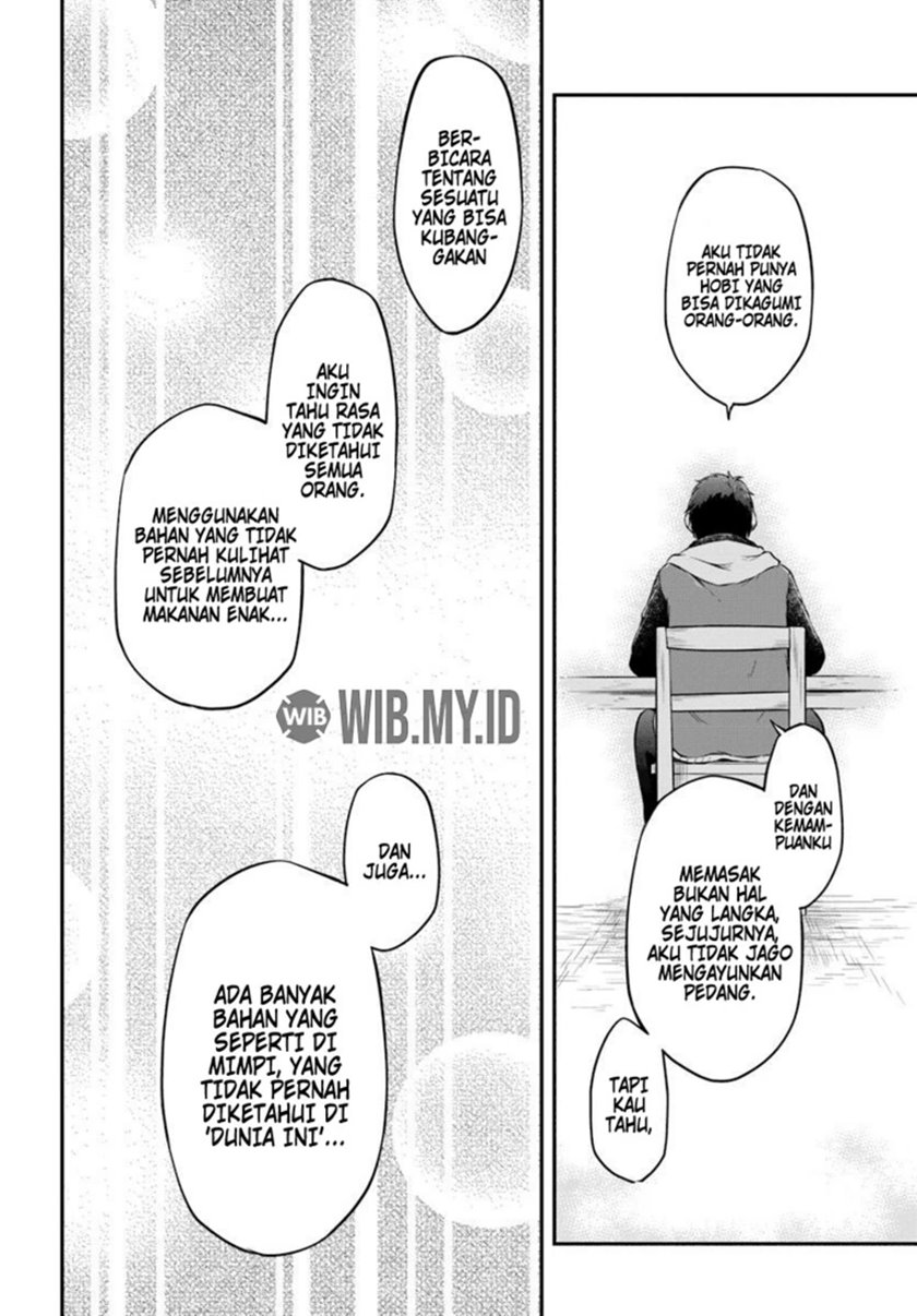 Isekai Cheat Survival Meshi Chapter 15 Bahasa Indonesia