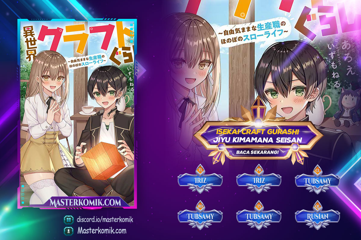 Isekai Craft Gurashi Jiyu Kimamana Seisan Shoku no Honobono Slow Life chapter 10