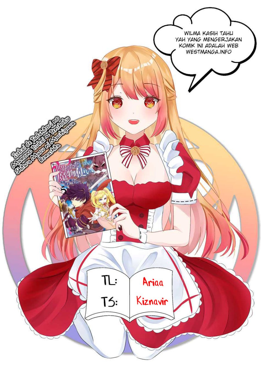 Isekai de Tadahitori no Mamono Tsukai ~ Tenshoku Shitara Maou ni Machigawa Remashita Chapter 41.3 Bahasa Indonesia