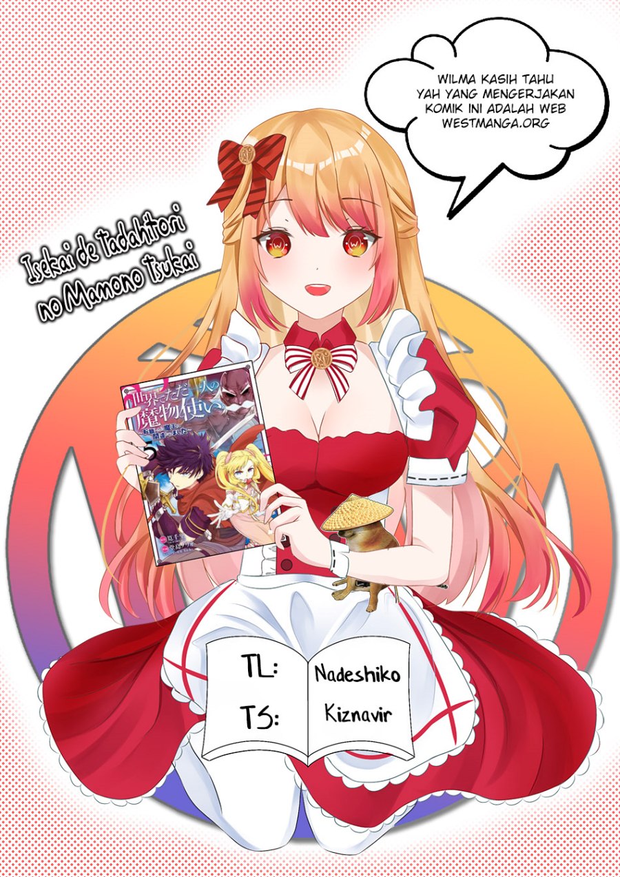Isekai de Tadahitori no Mamono Tsukai ~ Tenshoku Shitara Maou ni Machigawa Remashita Chapter 49.2 Bahasa Indonesia