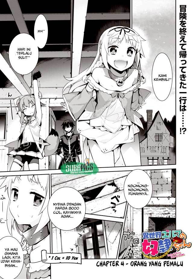 Isekai Elf no Dorei-chan Chapter 04 Bahasa Indonesia