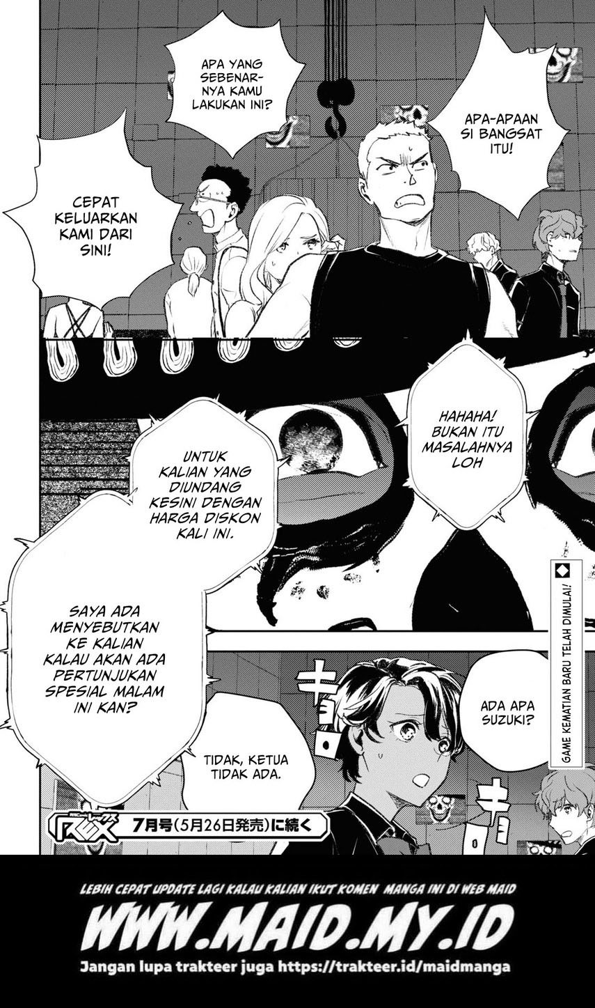 Isekai Kaeri no Moto Yuusha desu ga, Death Game ni Makikomaremashita Chapter 09.1 Bahasa Indonesia