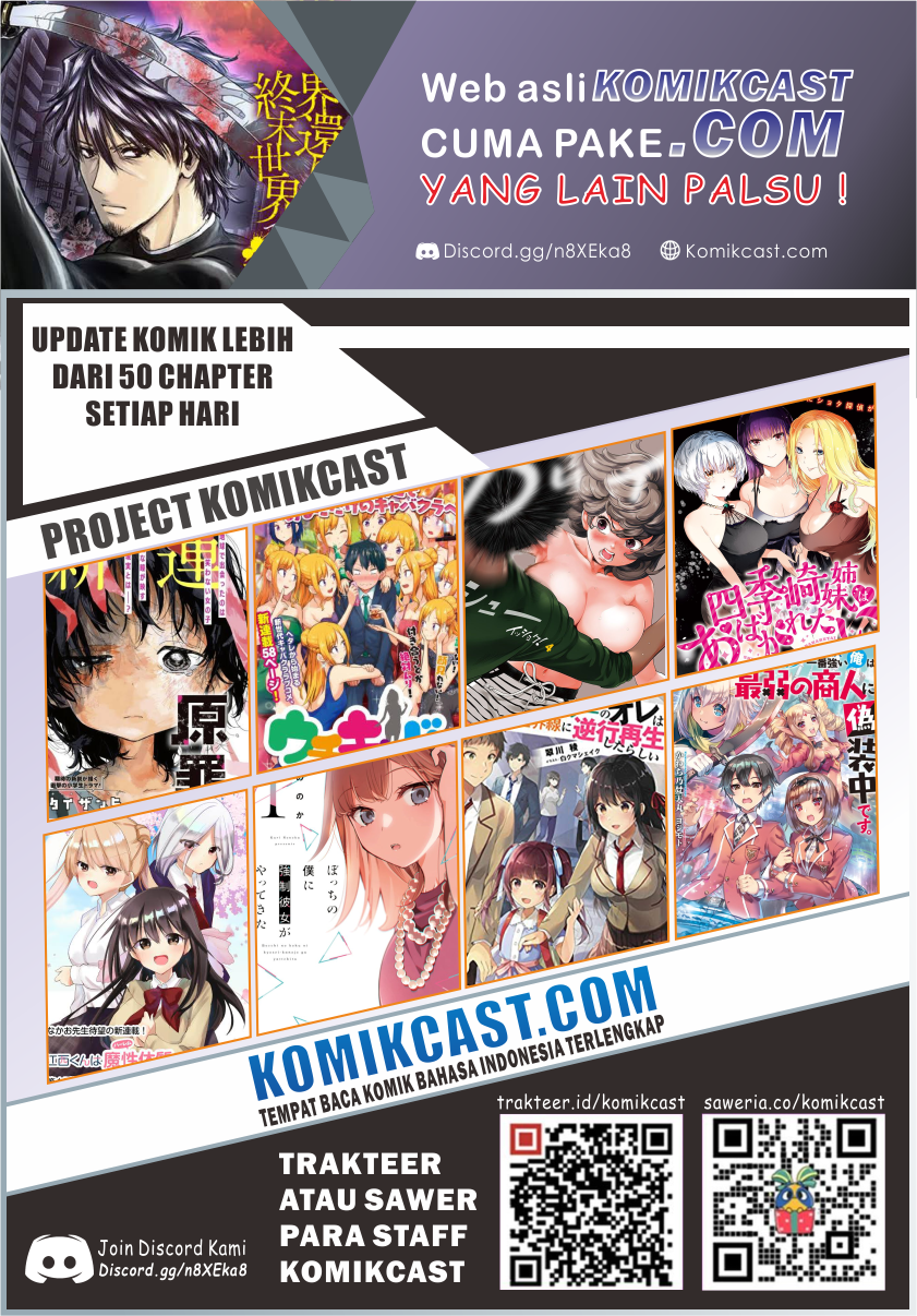 Isekai Kaeri no Ossan wa Shuumatsu de Sekai de Musou Suru Chapter 03 Bahasa Indonesia