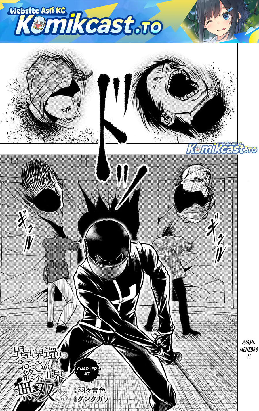 Isekai Kaeri no Ossan wa Shuumatsu de Sekai de Musou Suru Chapter 27 Bahasa Indonesia