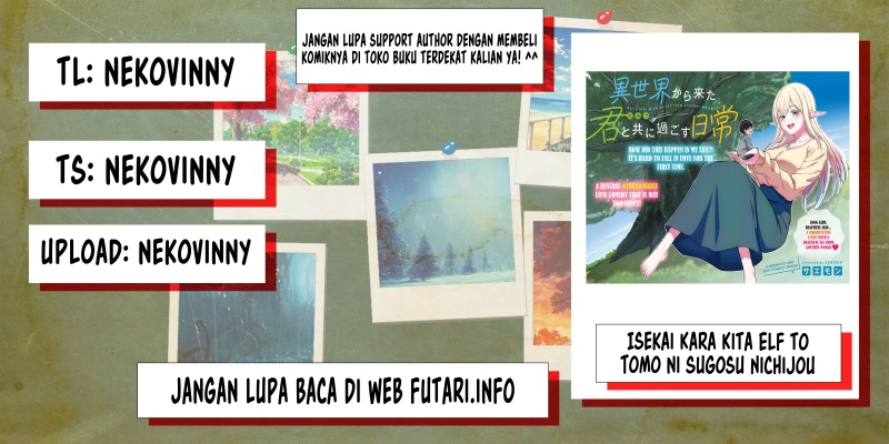 Isekai Kara Kita Elf to Tomo ni Sugosu Nichijou Chapter 01 Bahasa Indonesia
