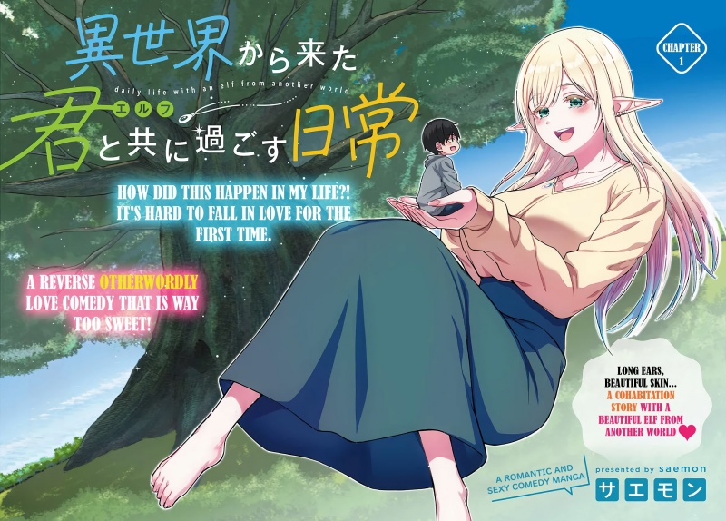 Isekai Kara Kita Elf to Tomo ni Sugosu Nichijou Chapter 01 Bahasa Indonesia