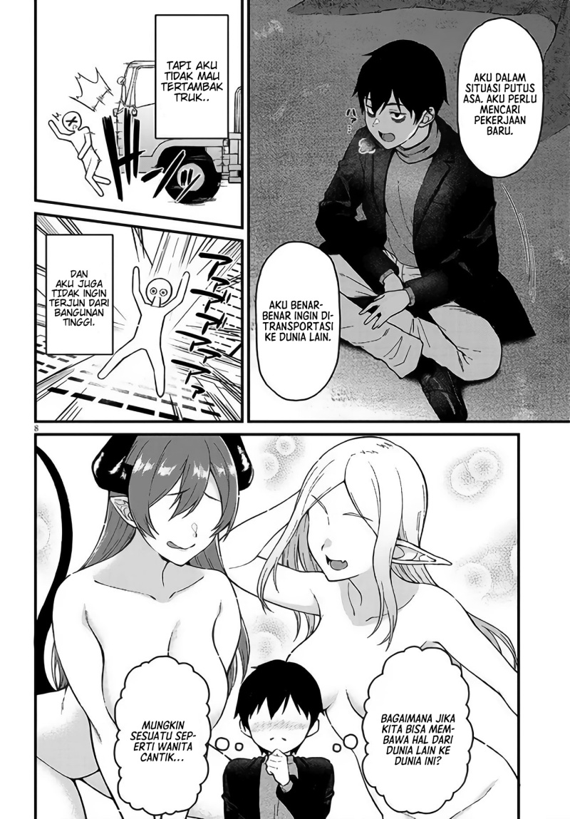 Isekai Kara Kita Elf to Tomo ni Sugosu Nichijou Chapter 01 Bahasa Indonesia