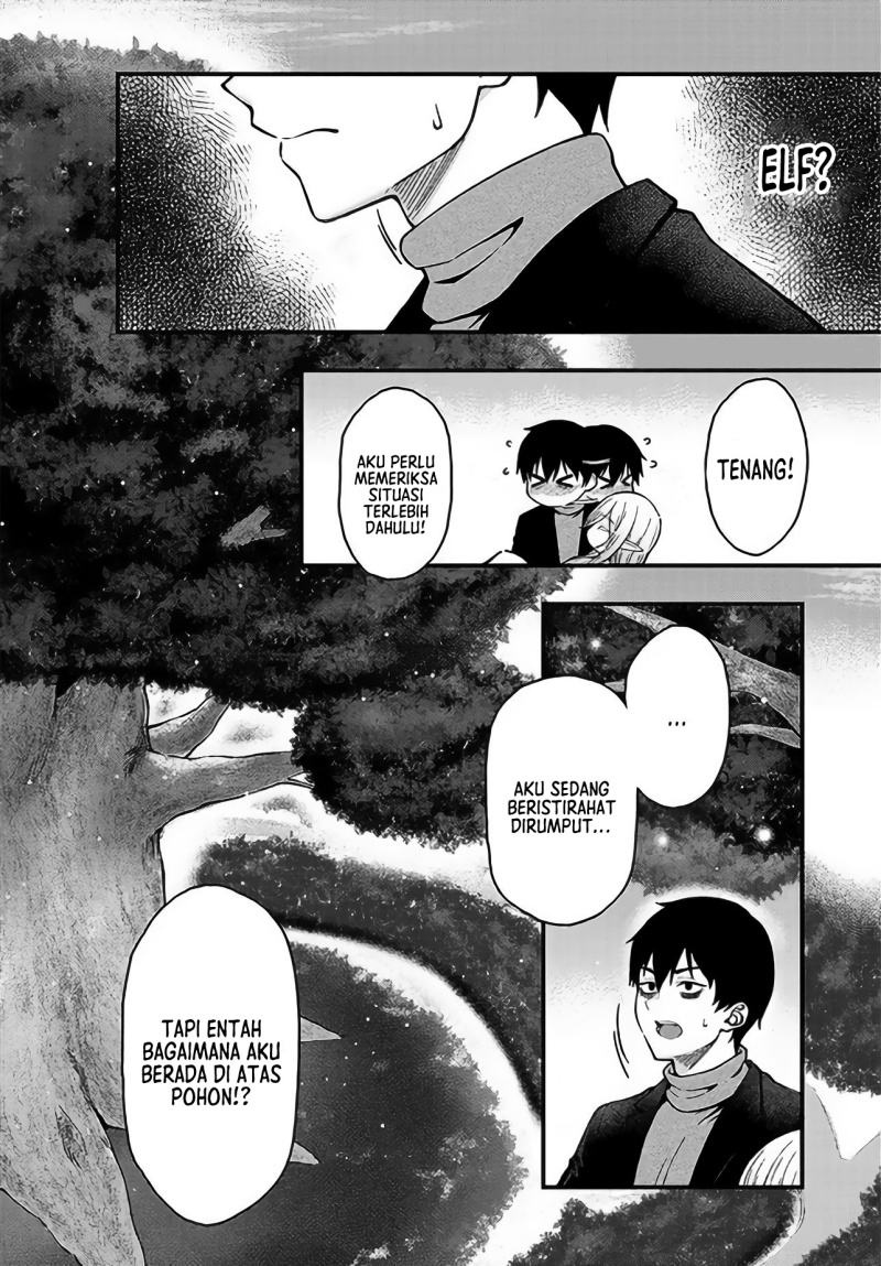 Isekai Kara Kita Elf to Tomo ni Sugosu Nichijou Chapter 01 Bahasa Indonesia